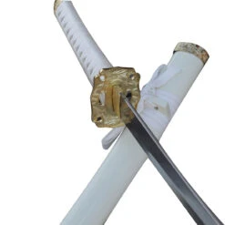 Great White Serpent Decorative Traditional Japanese Katana Sword -Knife Sales Store TK0748WT 06690.1642184071