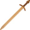 Wooden Replica Knightly Sword | Steamed Beech Wood W/ Leather Wrapped Handle -Knife Sales Store W3068BR 48401.1682609047