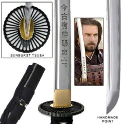 Last Samurai Musashi Hand Horned Katana With Free Gift Box -Knife Sales Store WG587BK 01660.1564501132