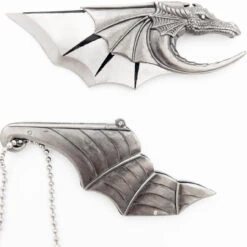 Razor Sharp Wings Neck Knife Dragon Necklace -Knife Sales Store YC189 43066.1656699775