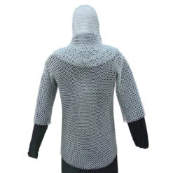 Battle Ready Medieval Habergeon Chainmail Armor Coif Set -Knife Sales Store battle ready children s medieval habergeon chainmail armor 2 81715.1564504893