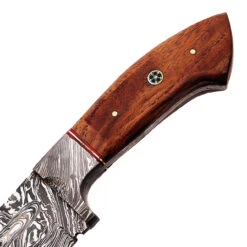 Damascus Full Tang Top Quality Flame Ridge Hunt For LifeHunting Knife -Knife Sales Store damascus full tang top quality flame ridge hunt for lifetmhunting knife 2 93365.1564504448