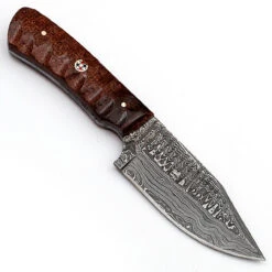 Damascus Steel Northern Heights Hunting Knife -Knife Sales Store damascus steel northern heights hunting knife 6 23870.1564504871