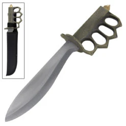 U.S. 1918 Brass Knuckle Bolo Trench Knife -Knife Sales Store dg1813 88070.1564504256