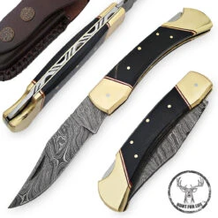 Hunt For Life Blackmouth Lockback Knife -Knife Sales Store dm2073bf 42945.1564504193