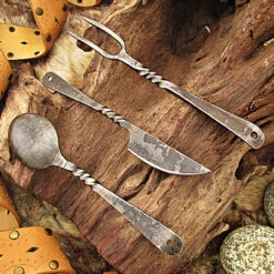 Blacksmith Medieval Dining Utensils -Knife Sales Store forged blacksmith medieval dining hall eating utensils 1 19642.1564502536