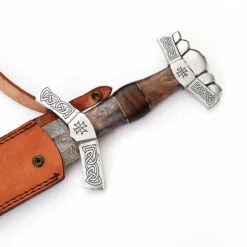 Full Tang Valhalla Rising Damascus Steel Sword -Knife Sales Store full tang valhalla rising damascus steel sword 5 43211.1564504636