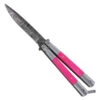 Balisong Pocket Damascus Cherry Blossom Butterfly Knife -Knife Sales Store gbs29pkd 66760.1602104141