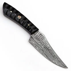 Hand Forged Over The Edge Damascus Steel Skinner -Knife Sales Store hand forged over the edge damascus steel skinner 5 05943.1564504870