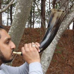 Handmade Norse Viking War Gjallarhorn 8 Handmade Norse Viking War Gjallarhorn -Knife Sales Store handmade norse viking war gjallarhorn 15 17264.1615907026