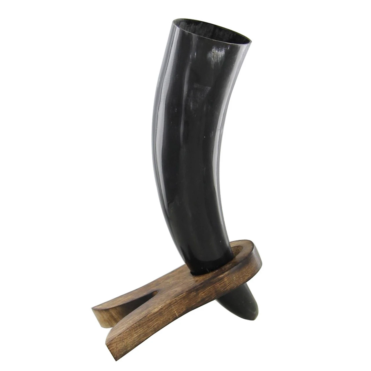 Old Norse Society Viking Ceremonial Drinking Horn 4 Old Norse Society Viking Ceremonial Drinking Horn - Image 2
