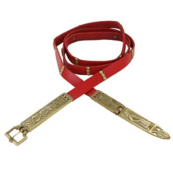 Medieval Lady In Red Leather Belt -Knife Sales Store in60384 20947.1564504328