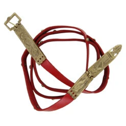 Medieval Lady In Red Leather Belt -Knife Sales Store in60384 05479.1564504328