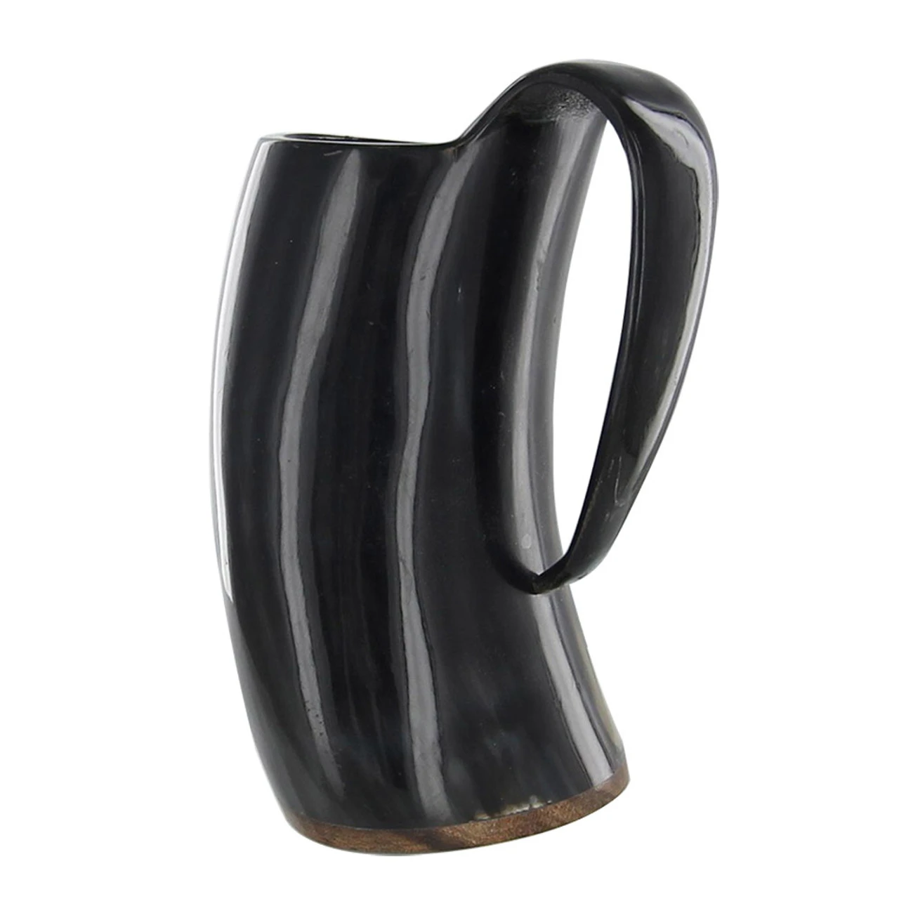 Norse Viking Icelandic Vegvisir Jormungandr Drinking Horn Mug 5 Norse Viking Icelandic Vegvisir Jormungandr Drinking Horn Mug - Image 3
