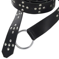 Crusaders Cross Leather Handmade Belt -Knife Sales Store in60770 30245.1564504943