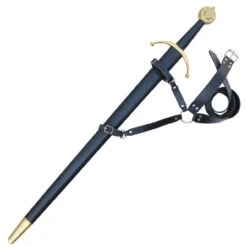 Leather Handmade James Douglas Sword Belt -Knife Sales Store in6436bk 46785.1564504001