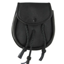 Scottish Gaelic Leather Day Sporran Pouch -Knife Sales Store in6728bk 60701.1564504404