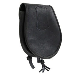 Scottish Gaelic Leather Day Sporran Pouch -Knife Sales Store in6728bk 09213.1564504404