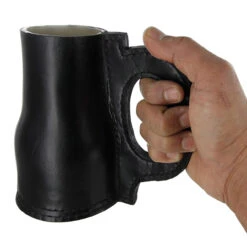 Handmade Leather Pale Ale Jacks Tankard -Knife Sales Store in6902bk 68407.1564504421