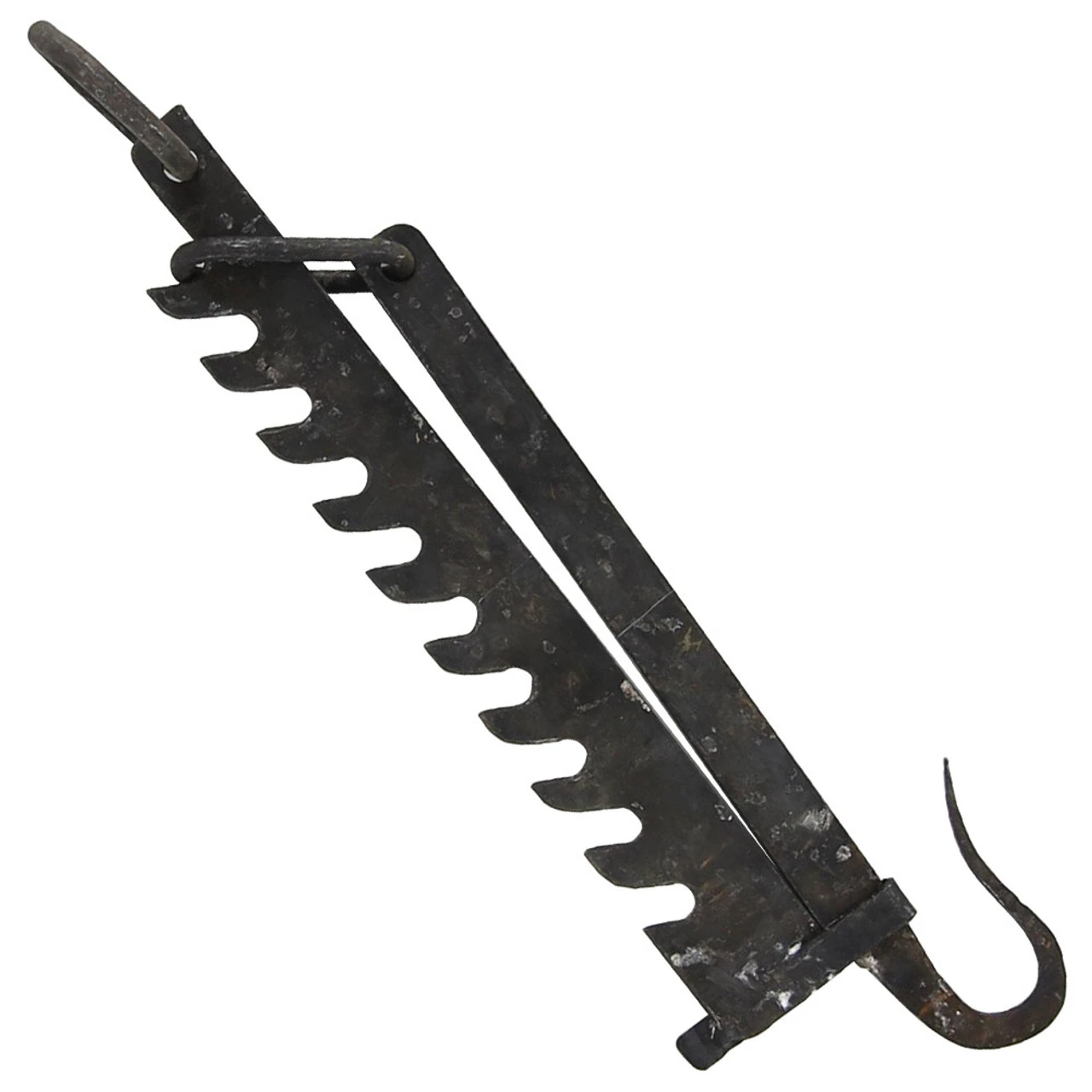 Hand Forged Campfire Kettle Saw 4 Hand Forged Campfire Kettle Saw - Image 2