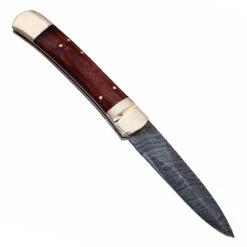 Damascus Lever Lock Death Toll Auto Knife -Knife Sales Store lv1cb 45962.1564504538