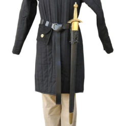 Medieval Conventional Knights Belt With Pouch Frog Set