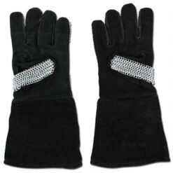 Medieval Suede Chainmail Gloves -Knife Sales Store medieval suede chainmail gloves 1 03839.1564501404