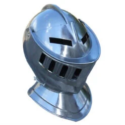 Medieval Renaissance Steel Closed Knight Helmet
