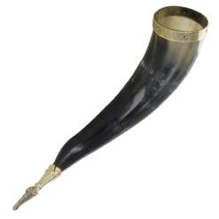 Norse Algiz Protection Handmade Drinking Horn 9 Norse Algiz Protection Handmade Drinking Horn -Knife Sales Store norse algiz protection handmade drinking horn 17258.1564504901