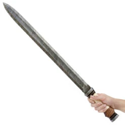 Roman Infantry Horn Damascus Steel Sword -Knife Sales Store roman infantry army spatha damascus steel sword 97756.1564503112